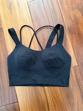 lululemon athletica Black Strappy Light-Support Bralette